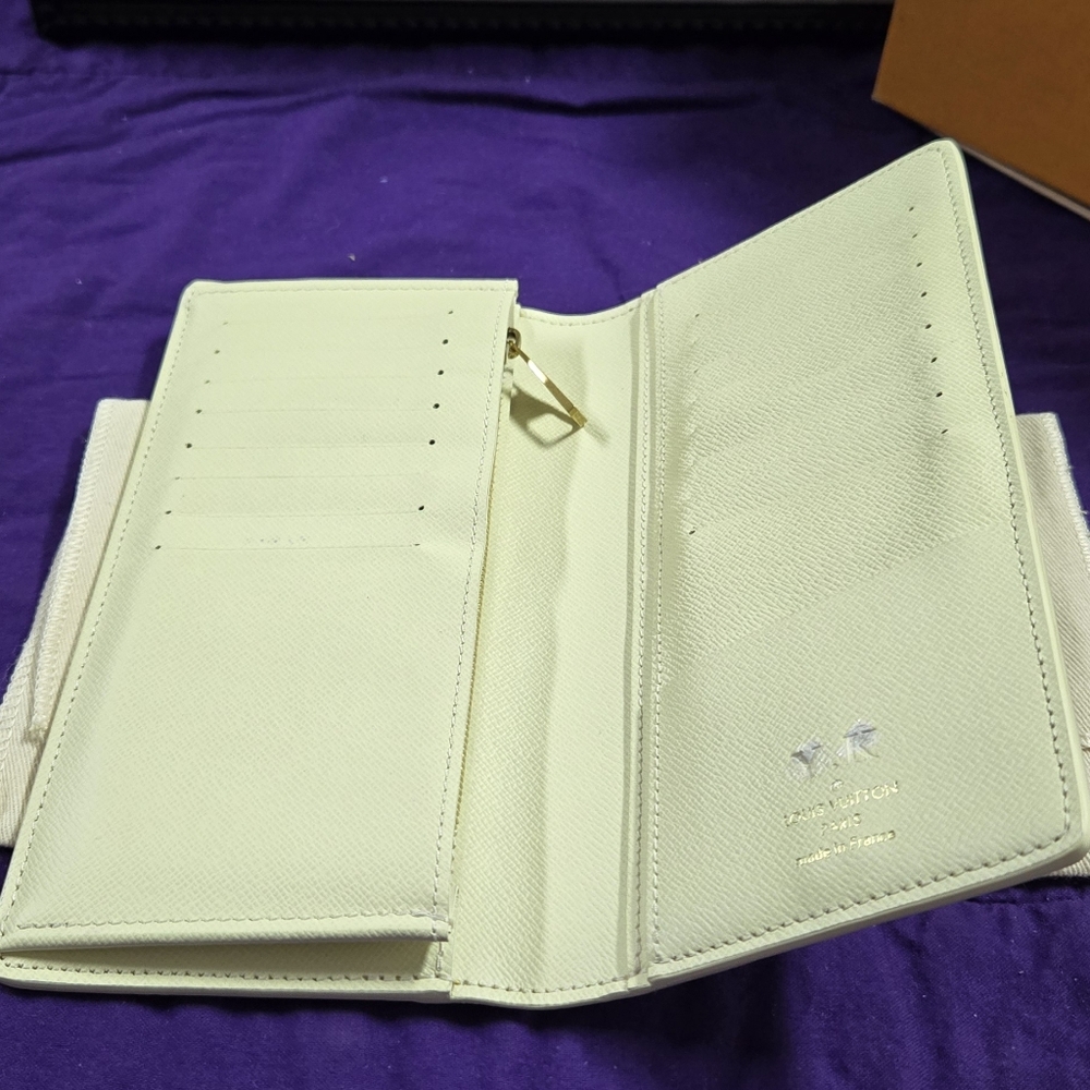 Louis Vuitton X Tyler Brazza Wallet In Vanilla Craggy Monogram - Picture 10 of 16